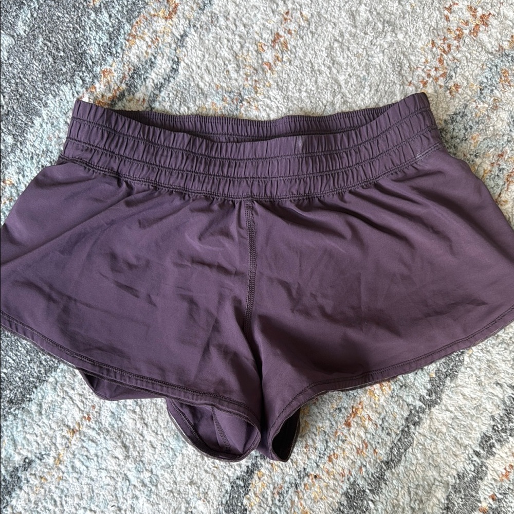 Purple Lululemon Athletic Shorts